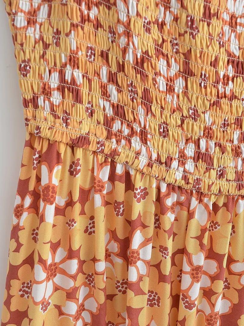 MAXI FLORAL DRESS - PRIBO
