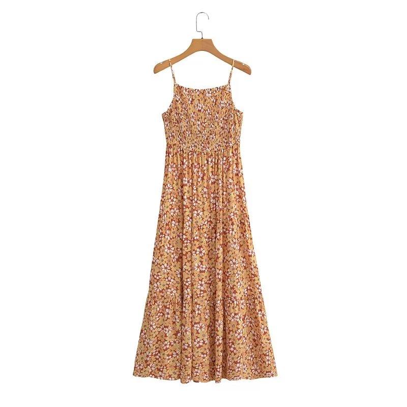 MAXI FLORAL DRESS - PRIBO