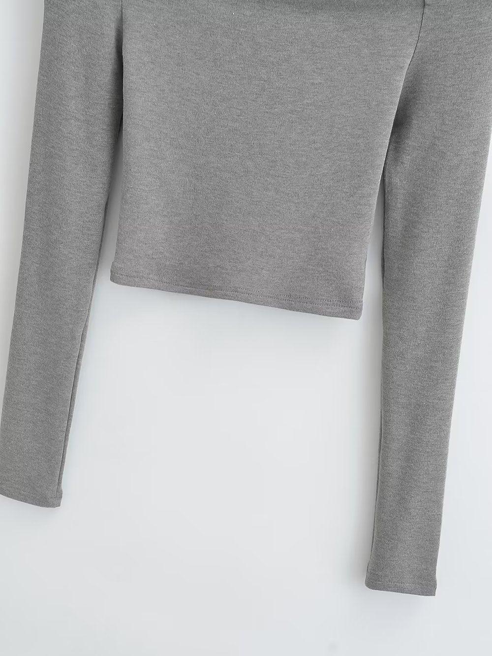 OFF SHOULDER THERMAL TOP - PRIBO
