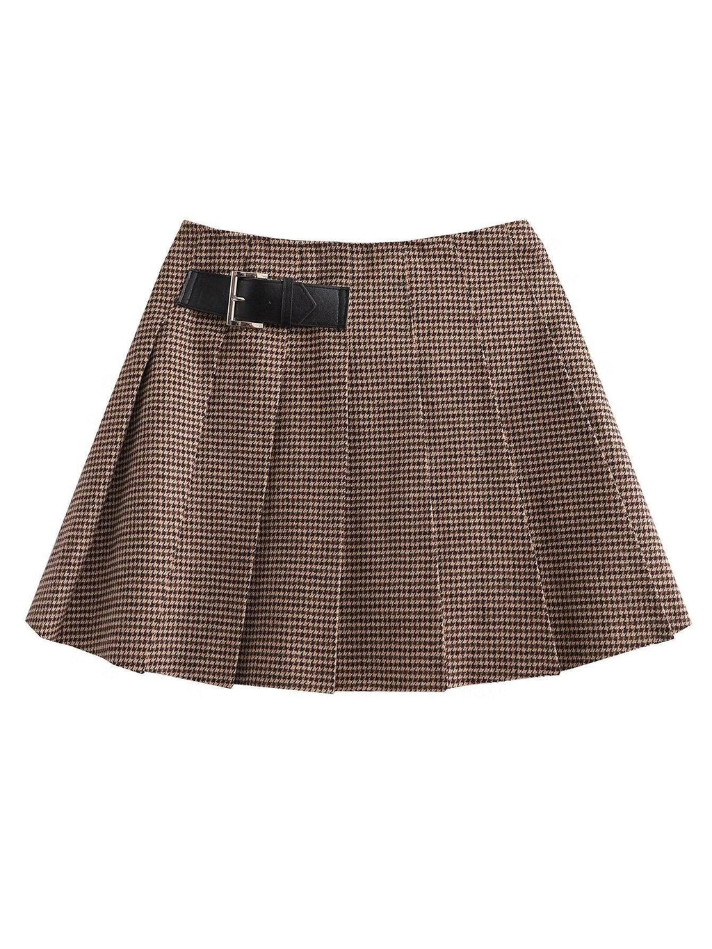 PLAID SKIRT - PRIBO