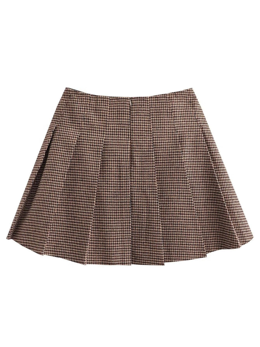 PLAID SKIRT - PRIBO