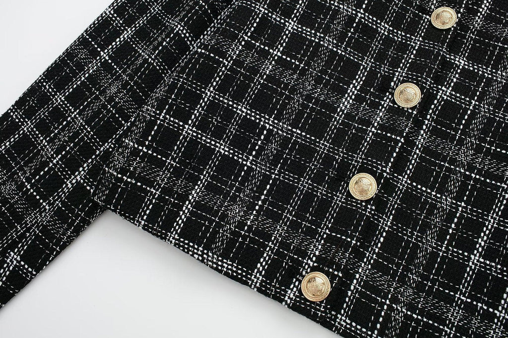 PLAID TEXTURED SET - PRIBO
