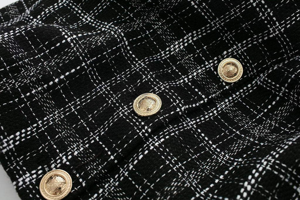PLAID TEXTURED SET - PRIBO