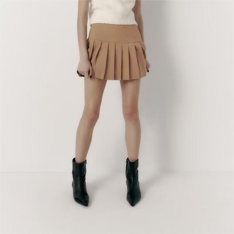 PLEAT SKIRT - PRIBO