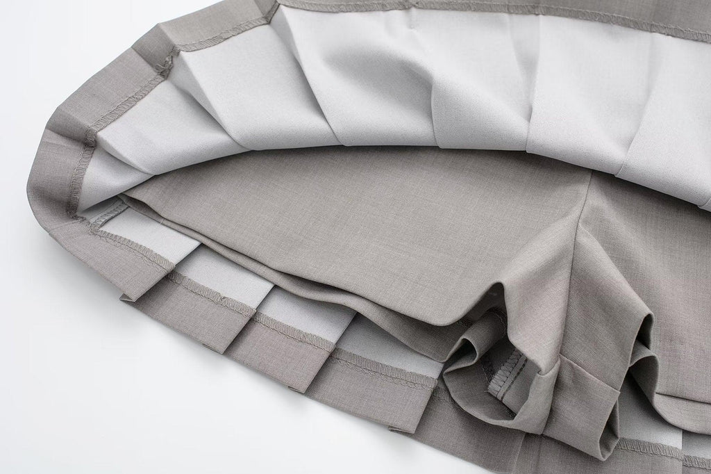 PLEAT SKIRT - PRIBO