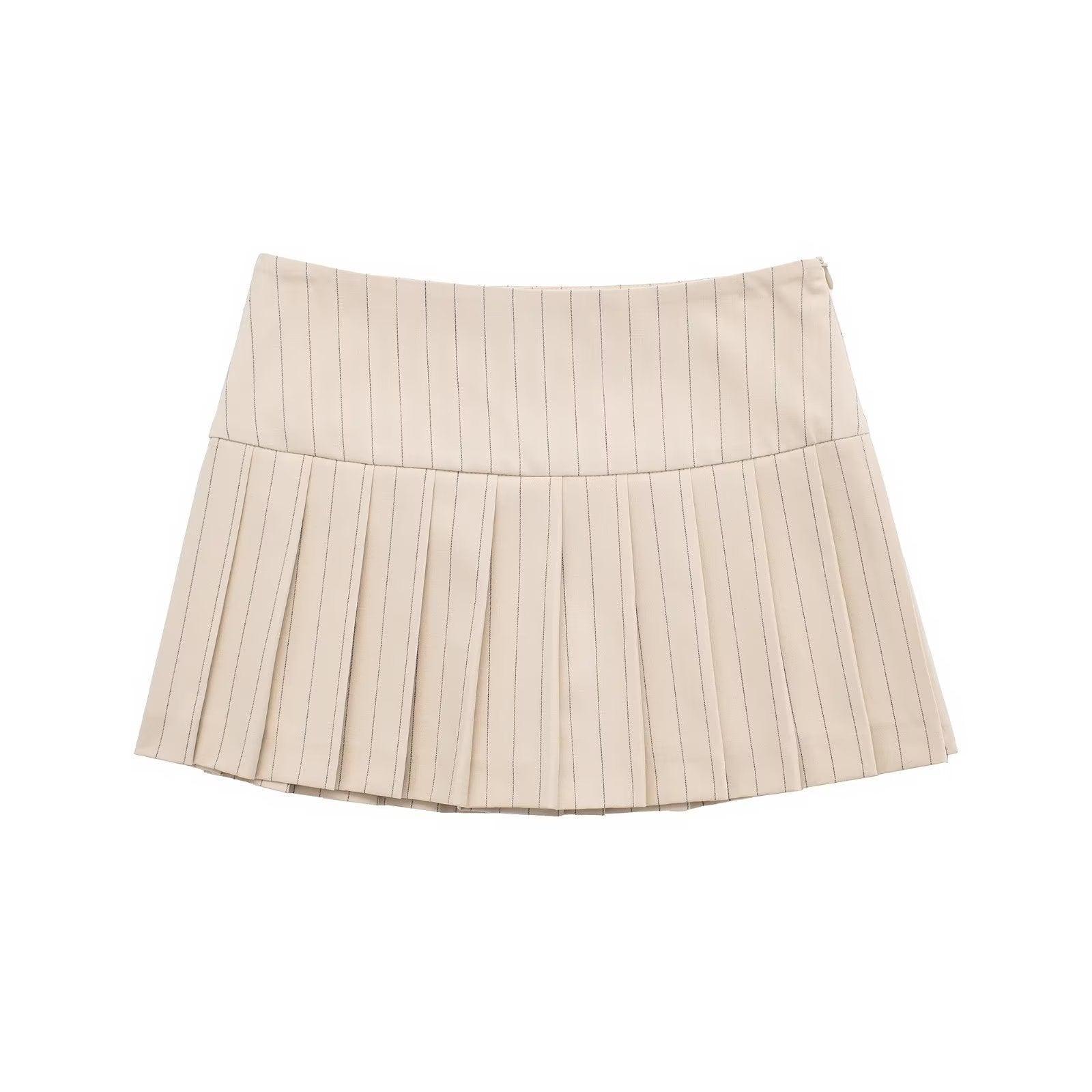 PLEAT SKIRT - PRIBO