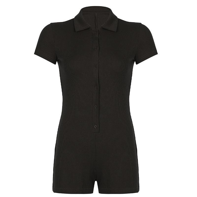POLO COLLAR ROMPER - PRIBO