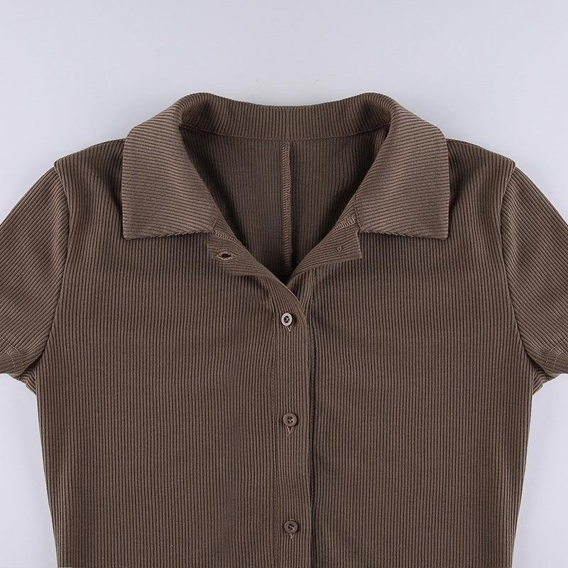 POLO COLLAR ROMPER - PRIBO