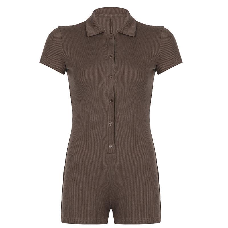POLO COLLAR ROMPER - PRIBO
