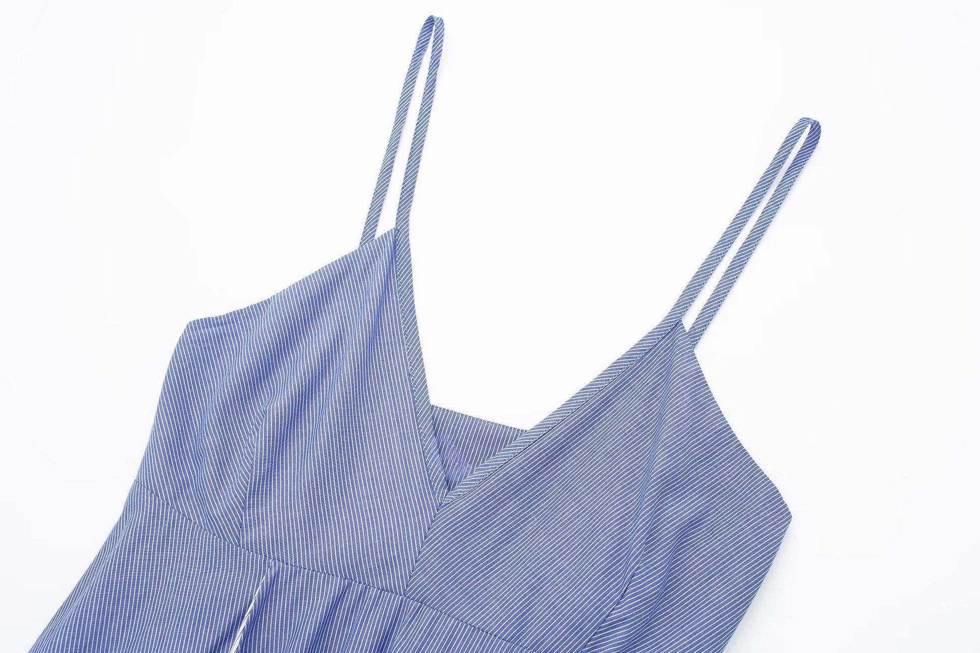 POPLIN MIDI DRESS - PRIBO