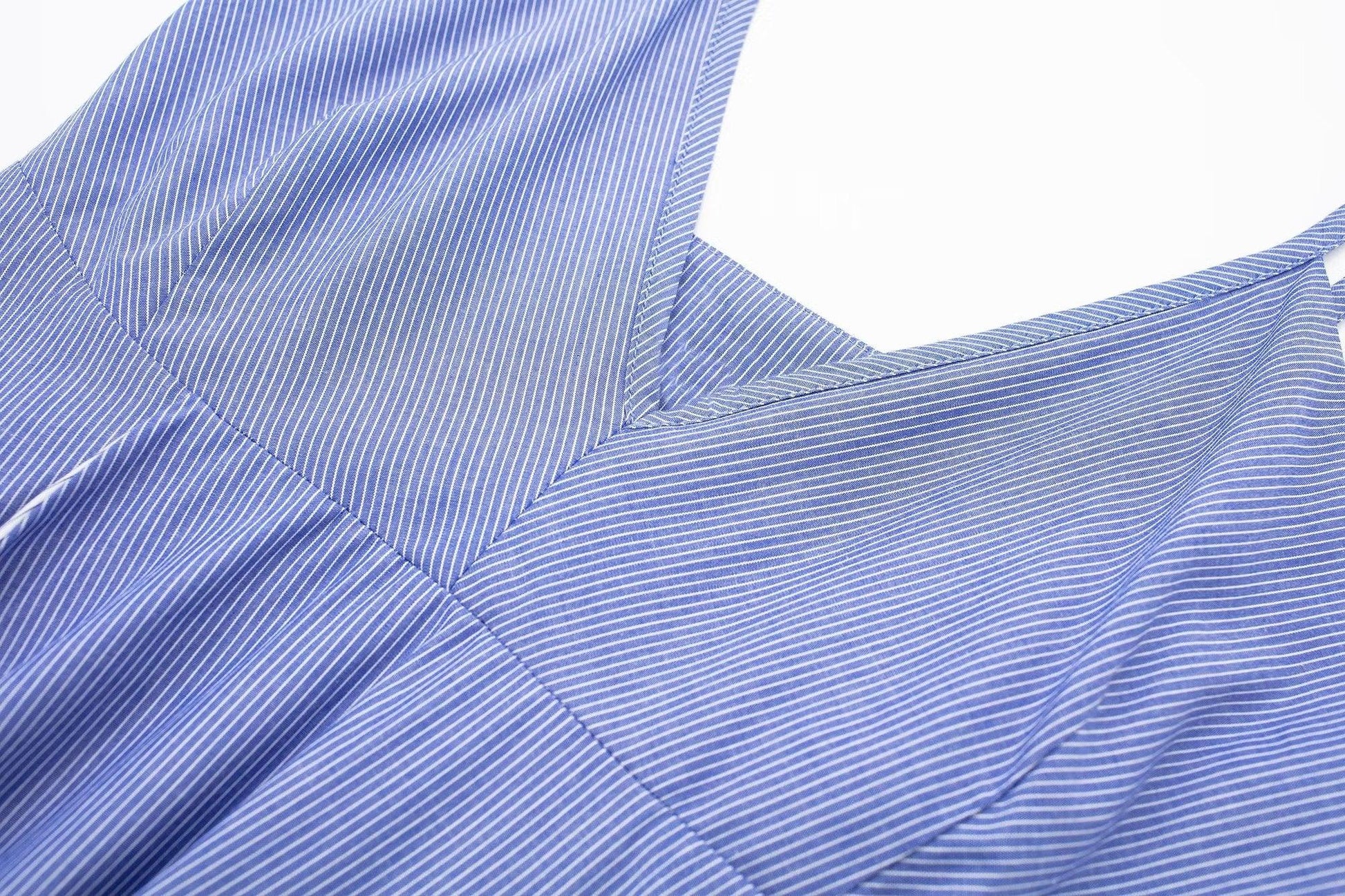POPLIN MIDI DRESS - PRIBO