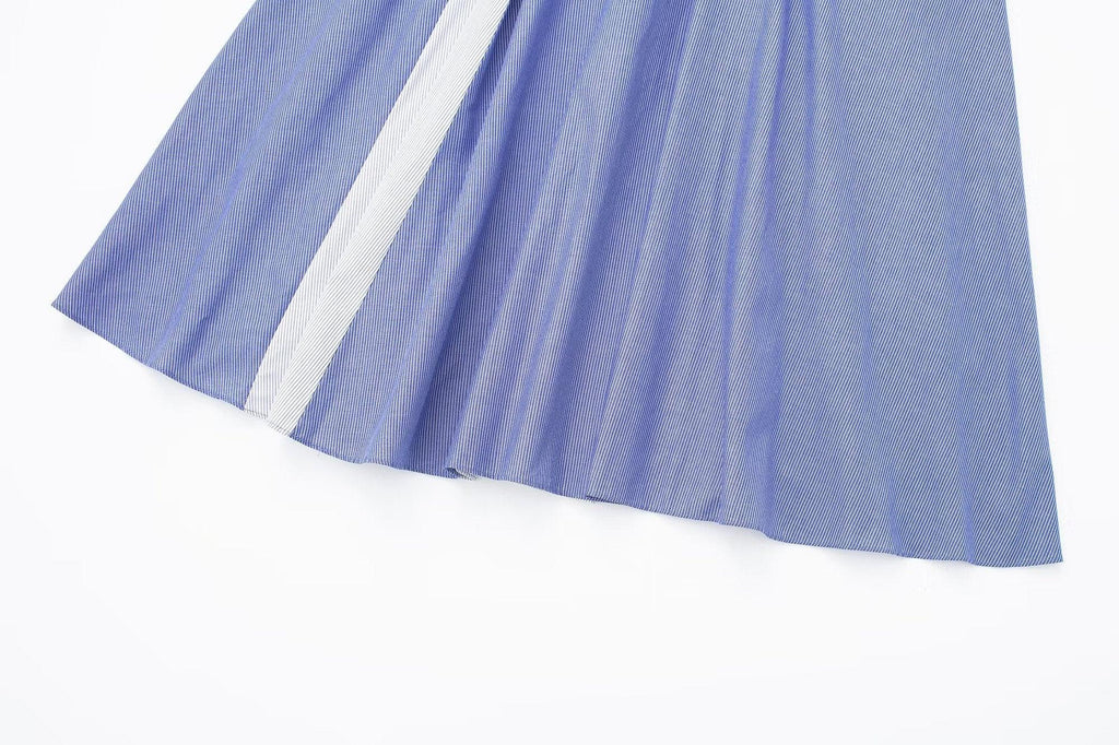 POPLIN MIDI DRESS - PRIBO