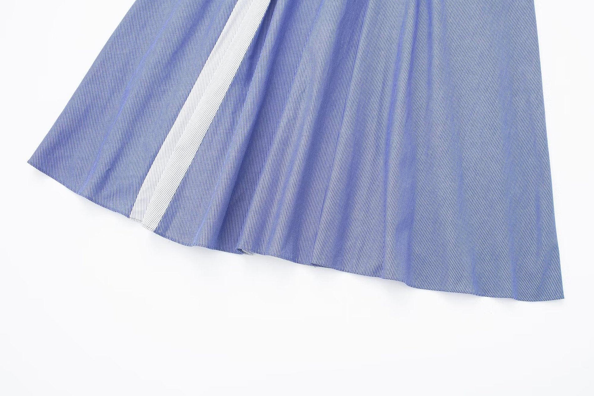 POPLIN MIDI DRESS - PRIBO