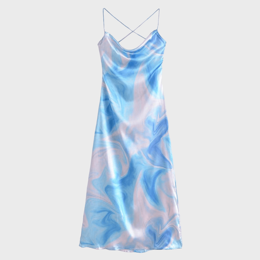 PRINTED DRESS - PRIBO