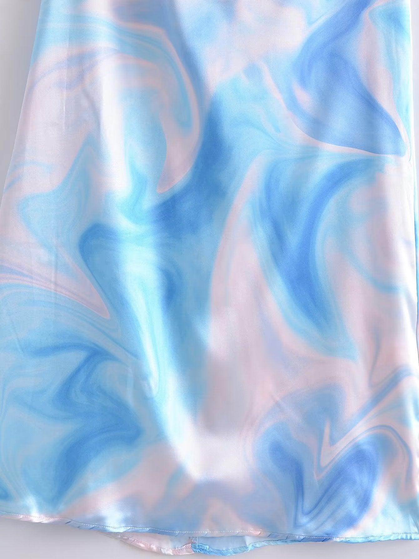 PRINTED DRESS - PRIBO