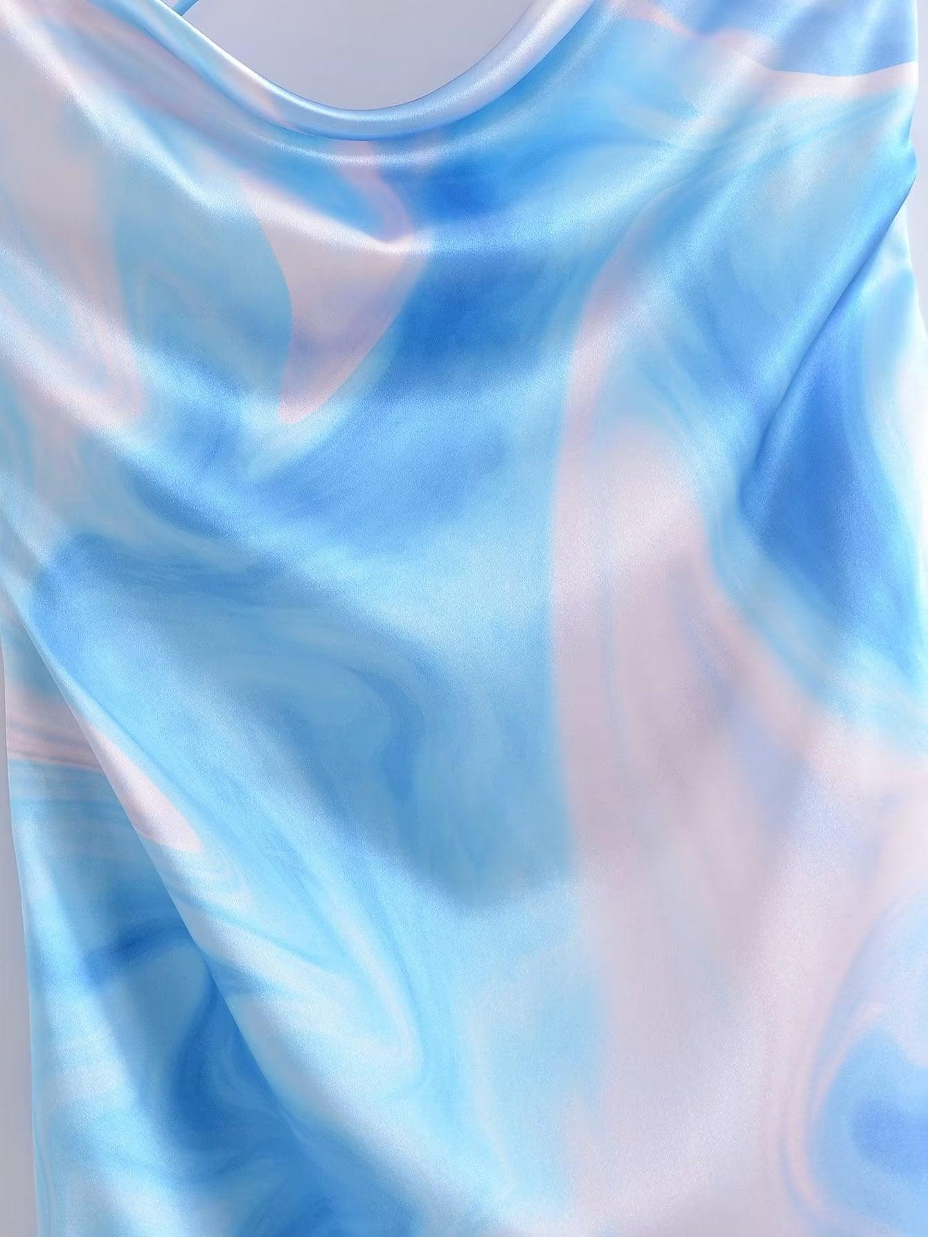 PRINTED DRESS - PRIBO