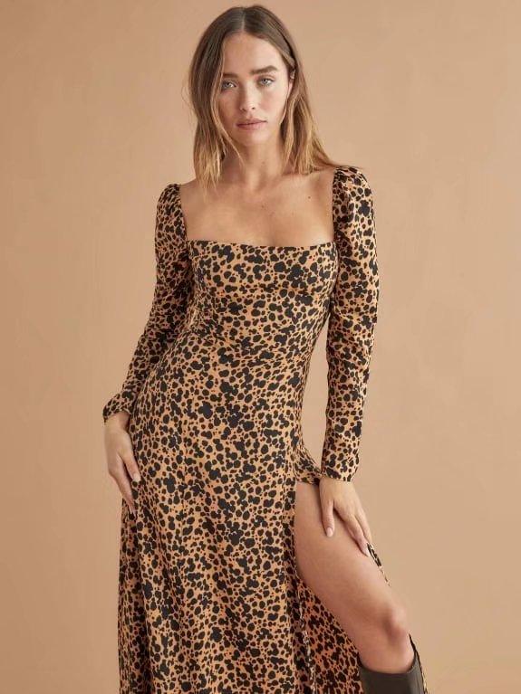 PRINTED DRESS - PRIBO