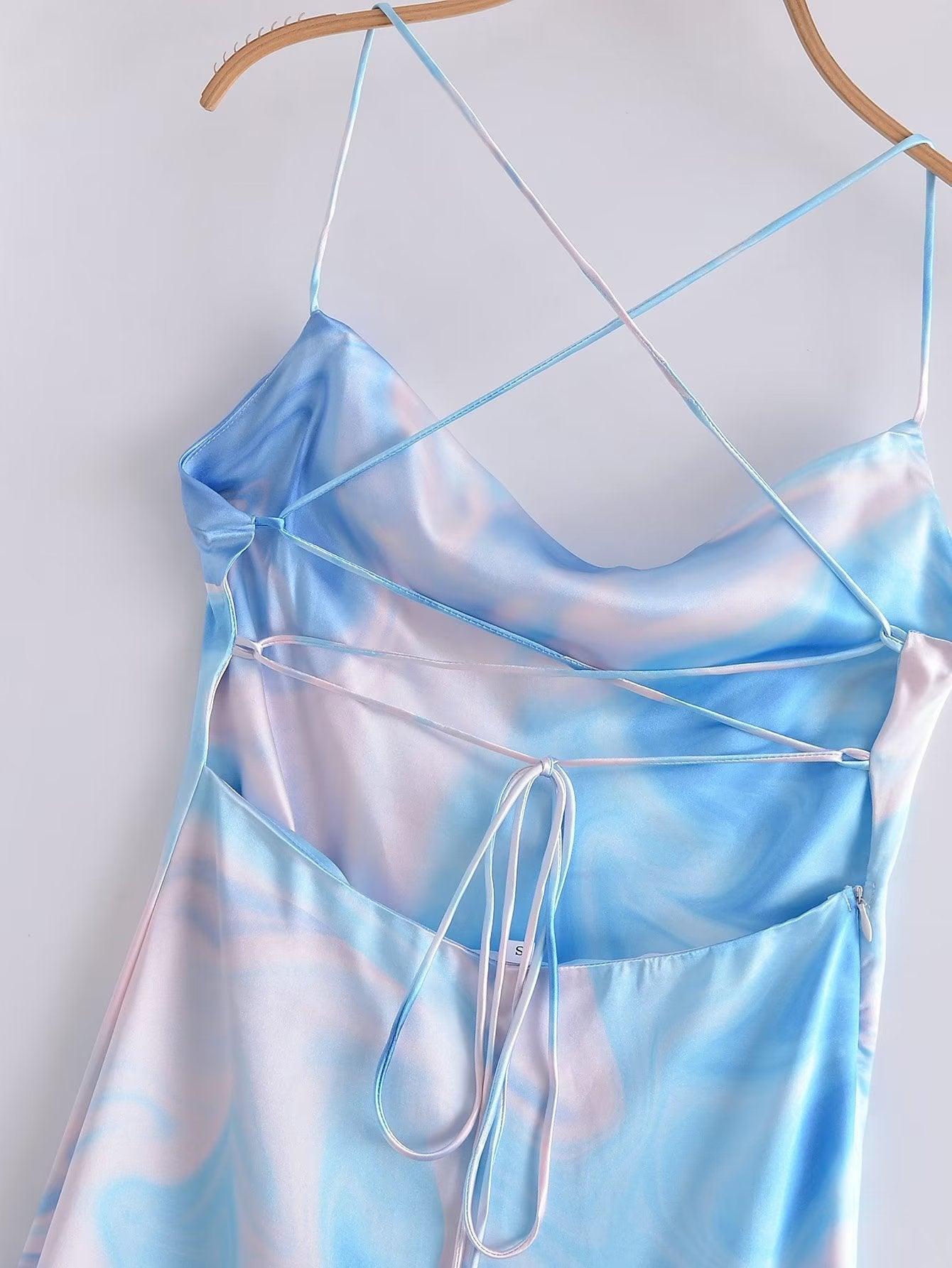PRINTED DRESS - PRIBO