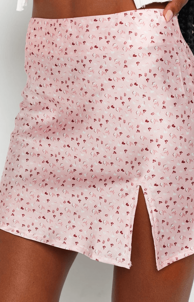 PRINTED MINI SKIRT - PRIBO
