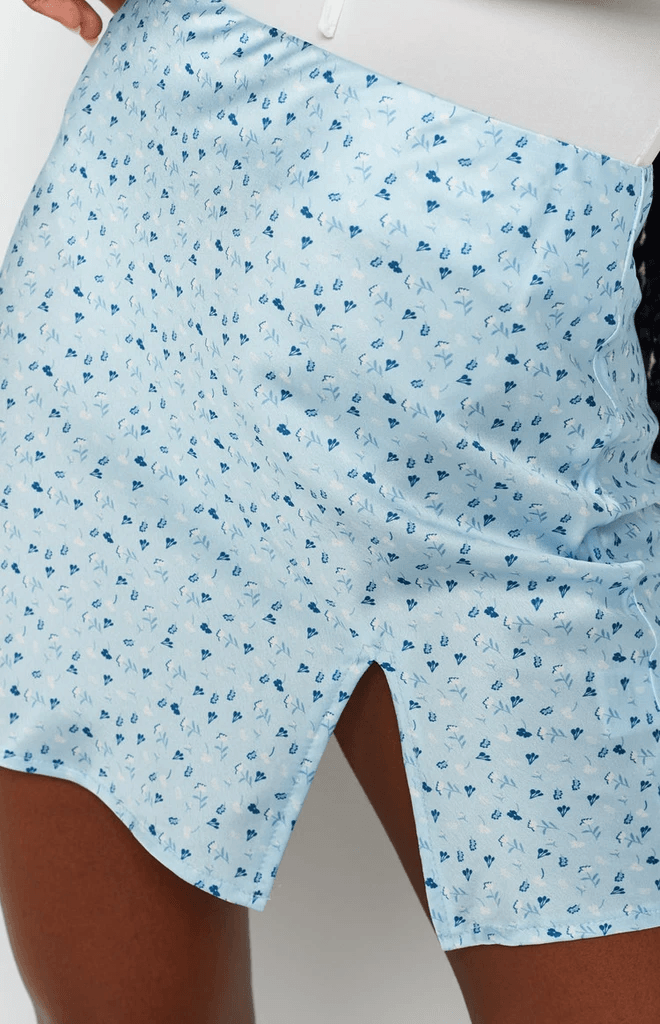 PRINTED MINI SKIRT - PRIBO