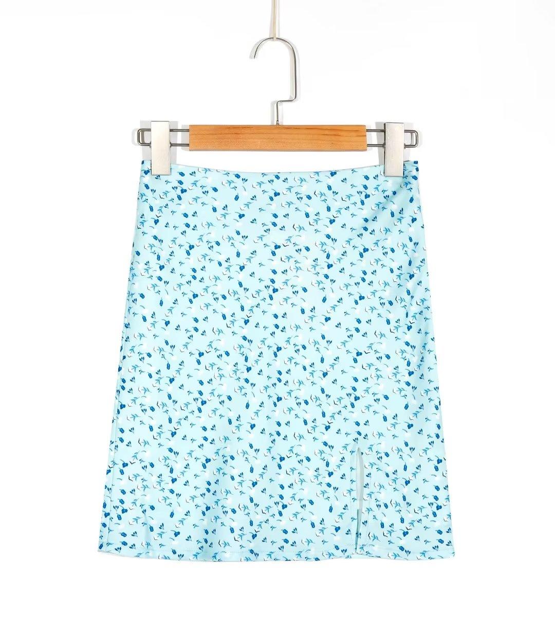 PRINTED MINI SKIRT - PRIBO