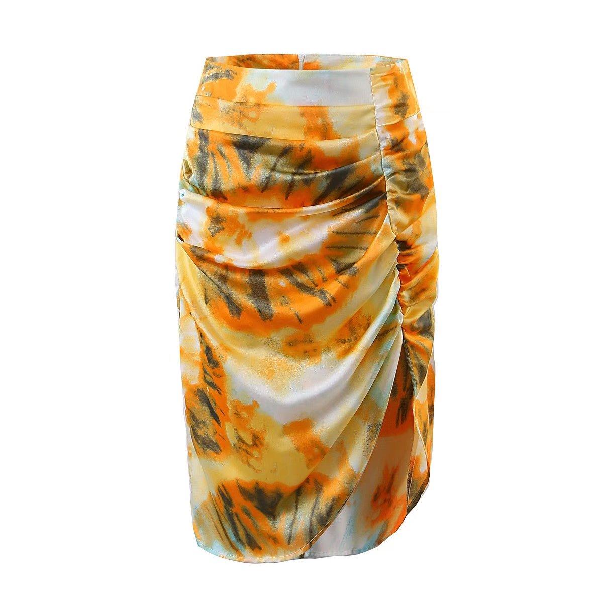 PRINTED VINTAGE SKIRT - PRIBO