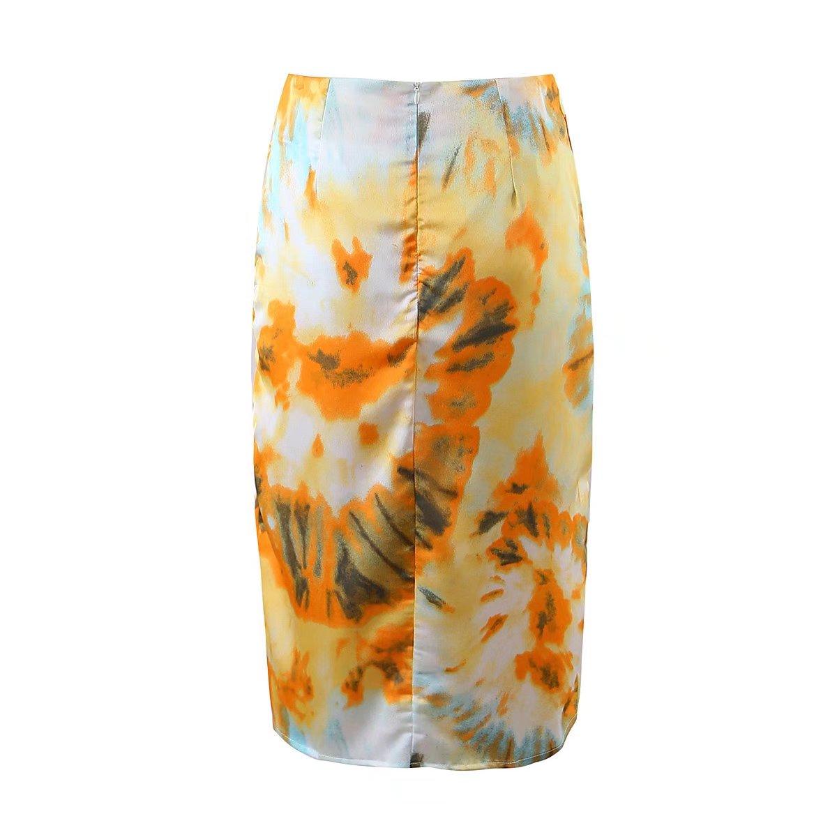 PRINTED VINTAGE SKIRT - PRIBO