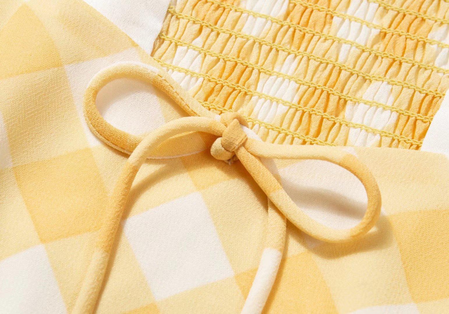 PRINTED YELLOW TOP - PRIBO