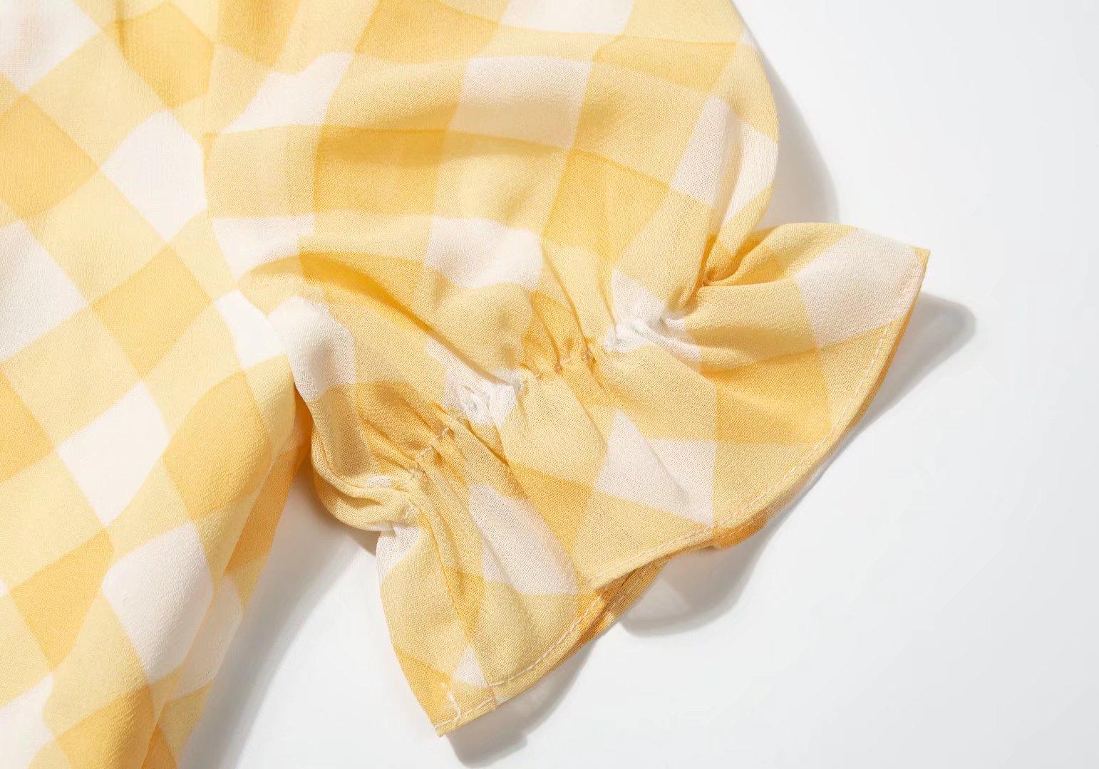 PRINTED YELLOW TOP - PRIBO