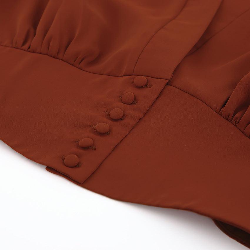 PUFF SLEEVE BLOUSE - PRIBO