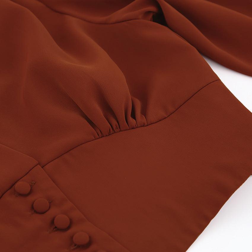 PUFF SLEEVE BLOUSE - PRIBO