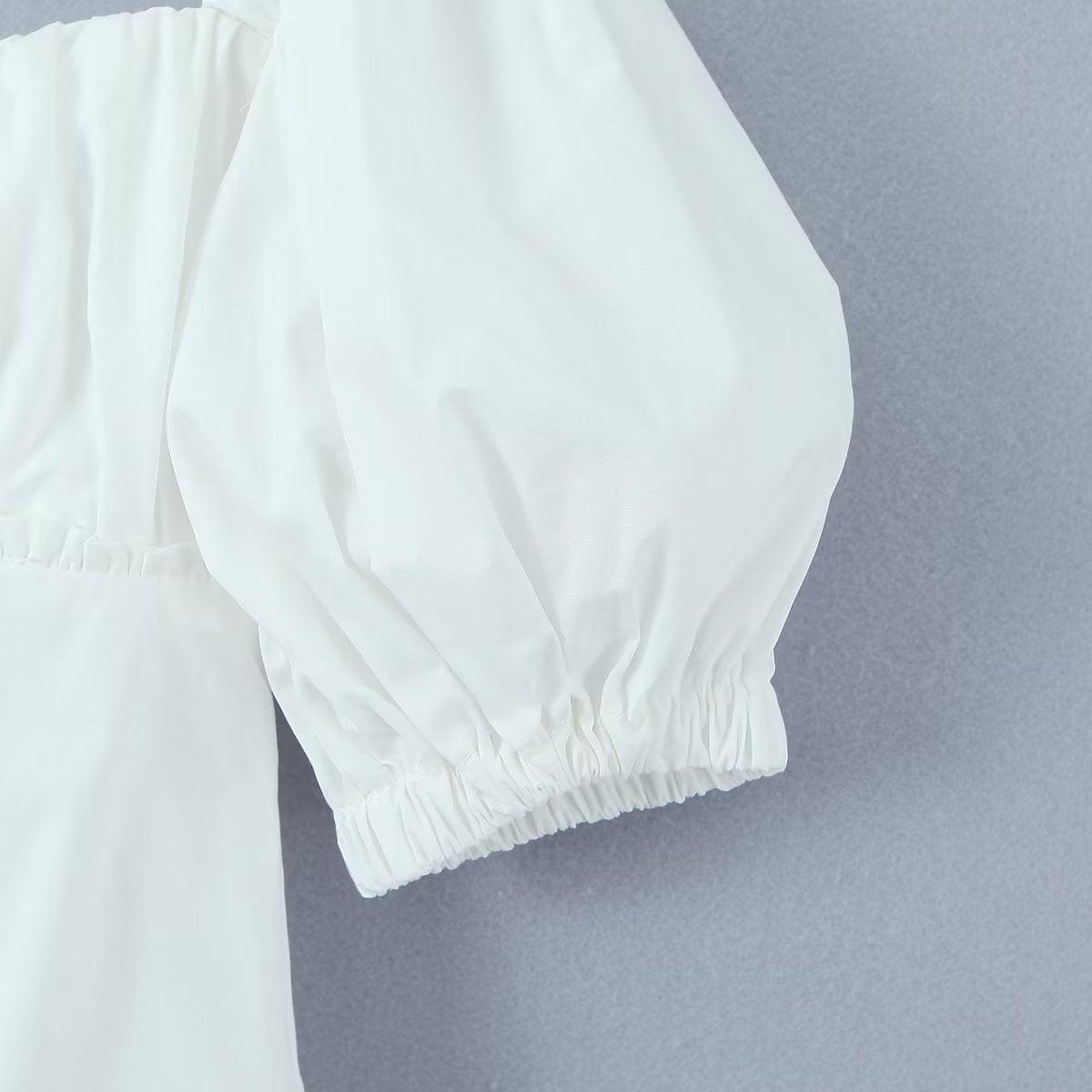 PUFF SLEEVE TOP - PRIBO