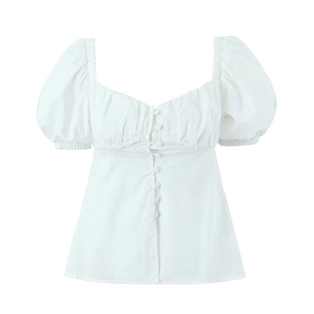 PUFF SLEEVE TOP - PRIBO