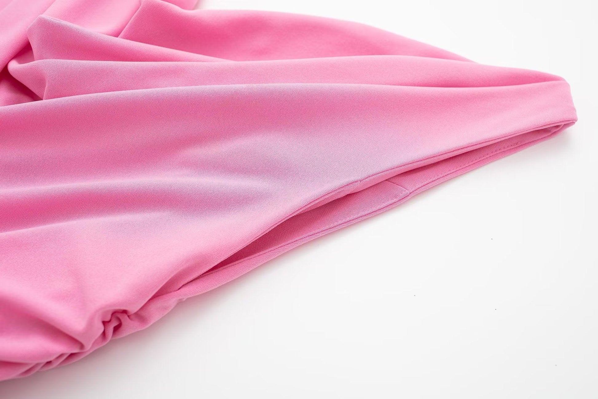 RUCHED PINK TOP - PRIBO