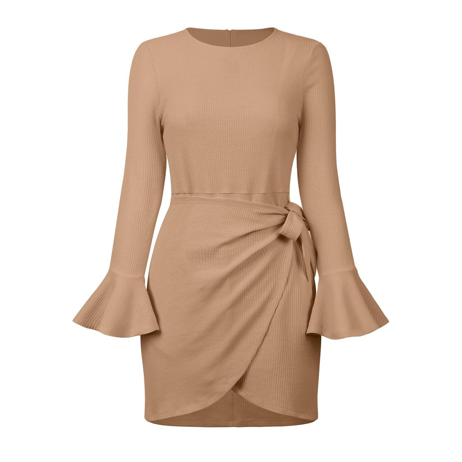 RUFFLED DRESS - PRIBO