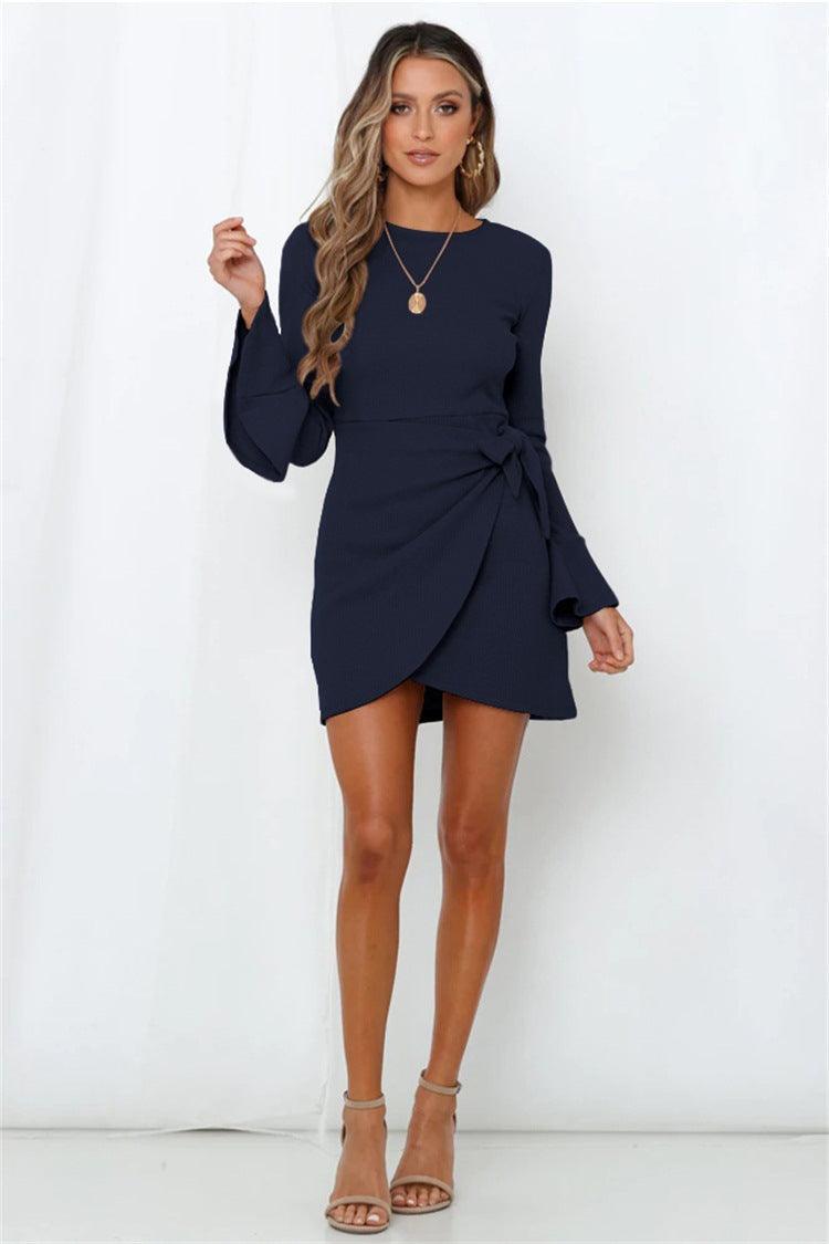 RUFFLED DRESS - PRIBO