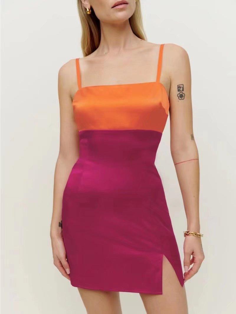 SATIN DRESS - PRIBO