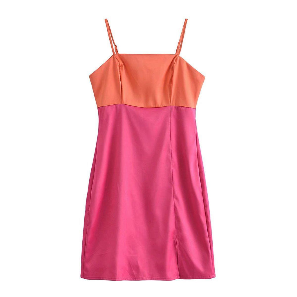 SATIN DRESS - PRIBO