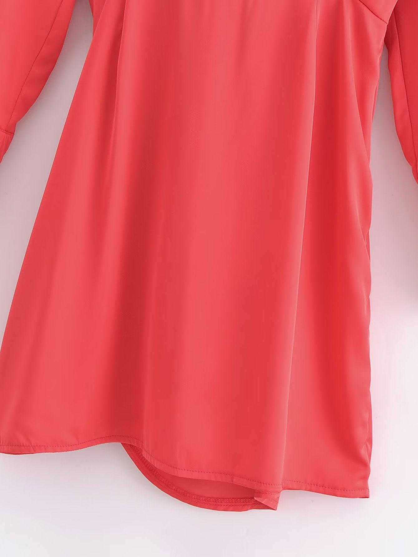 SATIN DRESS - PRIBO