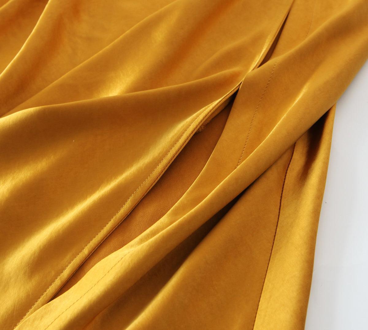SATIN SKIRT - PRIBO