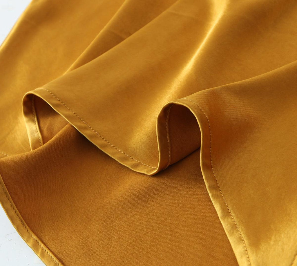 SATIN SKIRT - PRIBO