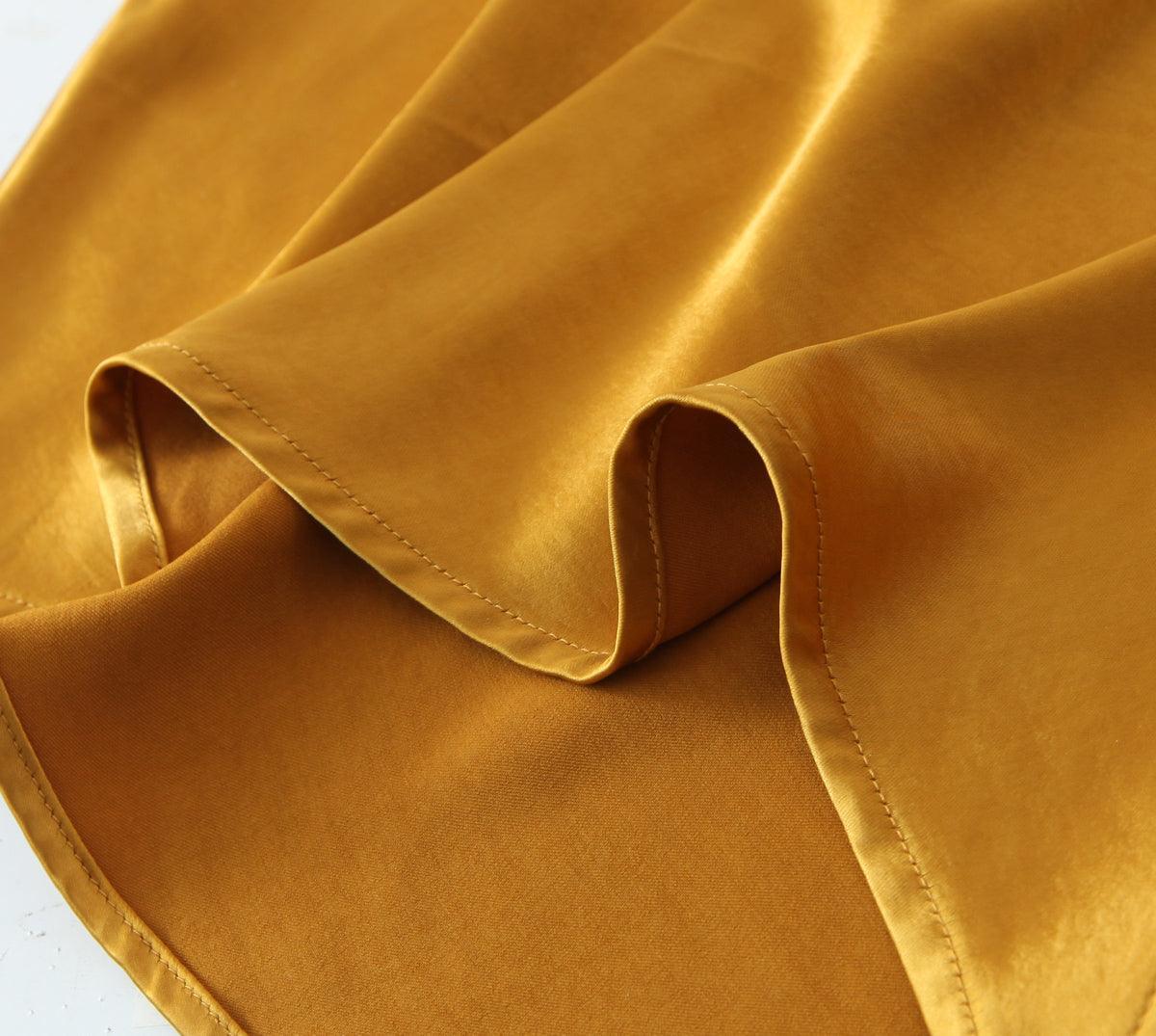 SATIN SKIRT - PRIBO