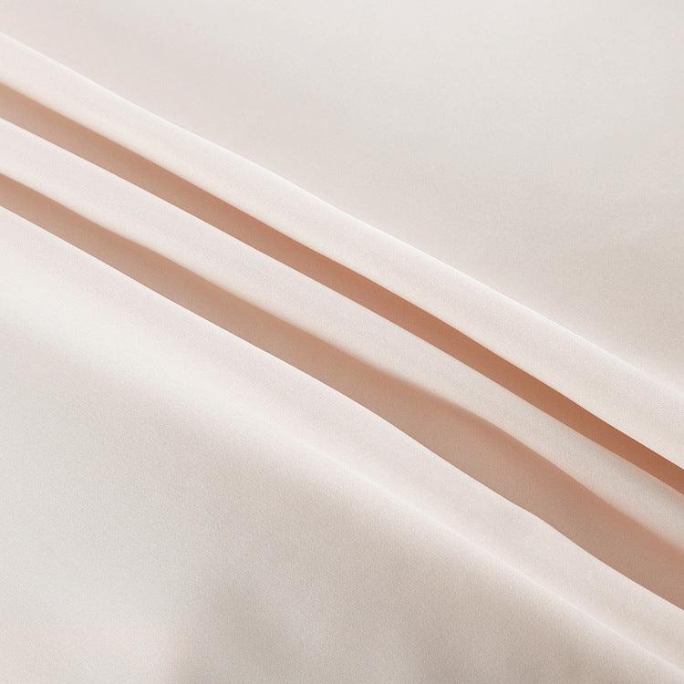 SATIN SPLIT SKIRT - PRIBO