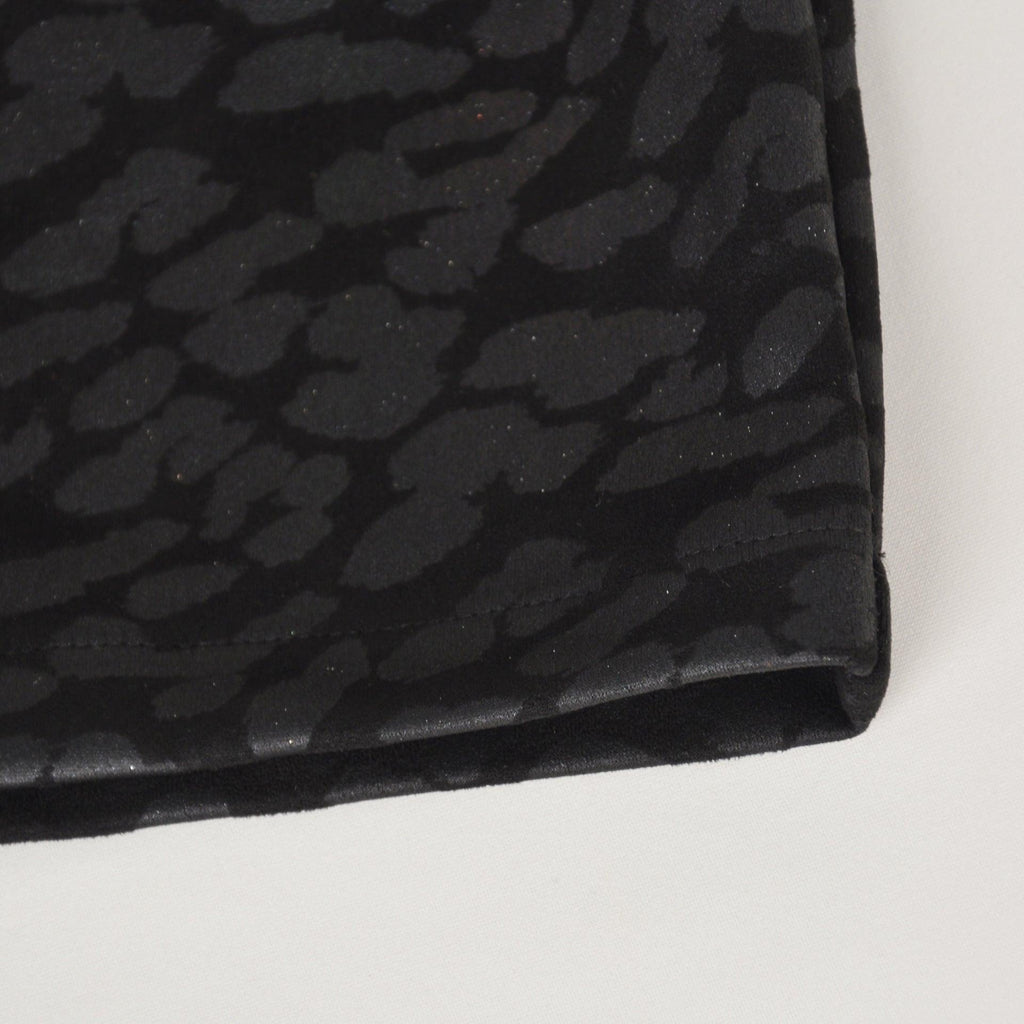 SEQUINED ANIMAL PRINT SKIRT - PRIBO