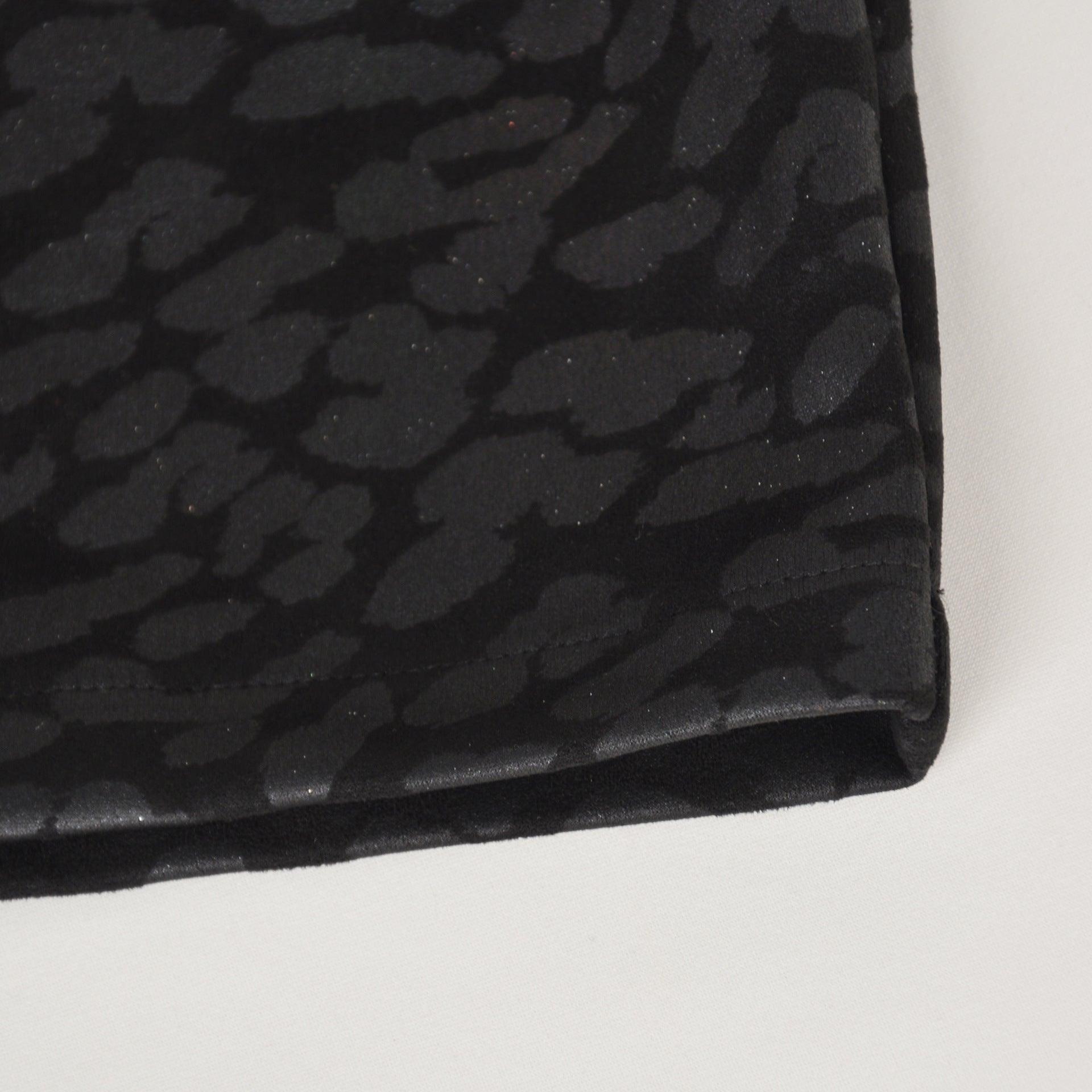 SEQUINED ANIMAL PRINT SKIRT - PRIBO