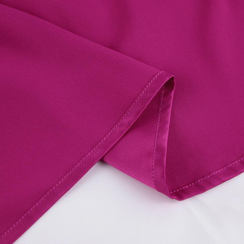 SILK FAUX FEATHER TOP - PRIBO