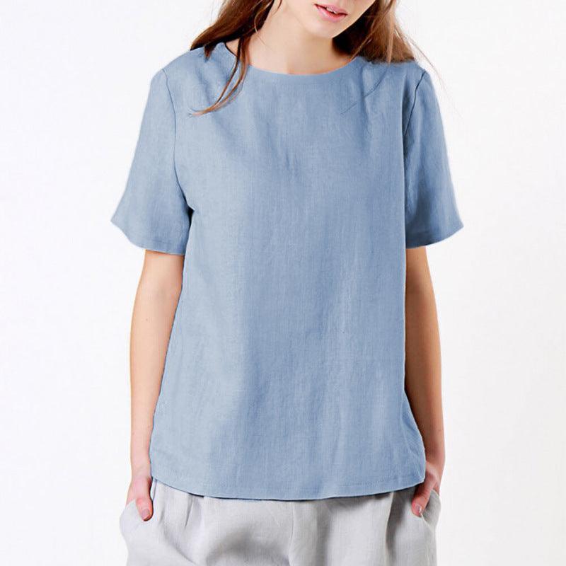 SIMPLE T SHIRT TOP - PRIBO