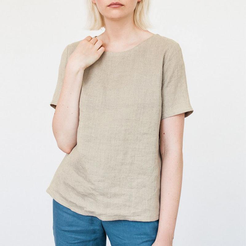 SIMPLE T SHIRT TOP - PRIBO