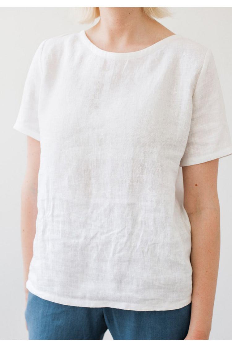 SIMPLE T SHIRT TOP - PRIBO