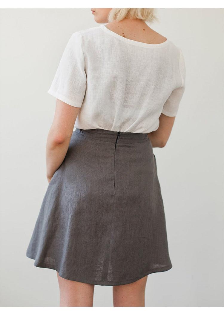 SIMPLE T SHIRT TOP - PRIBO